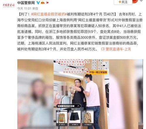 网红主播假货犯罪,犯罪背后的利益链